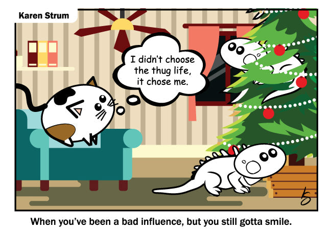 Deck the Halls with Cat Balls