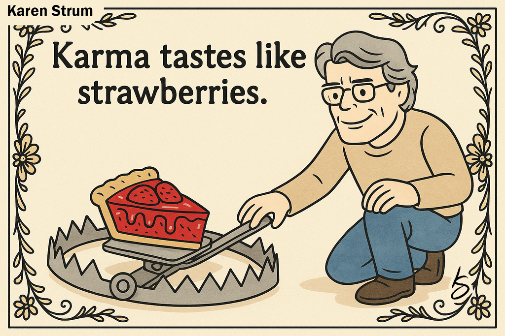 The Philosophy of Stephen King’s Thinner and My Artwork Dessert of the Damned