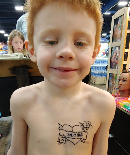 Henna Small 3x3 Tattoo