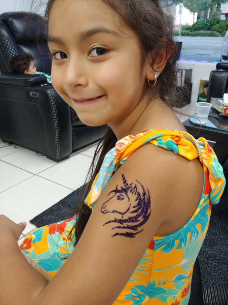 Henna Small 3x3 Tattoo