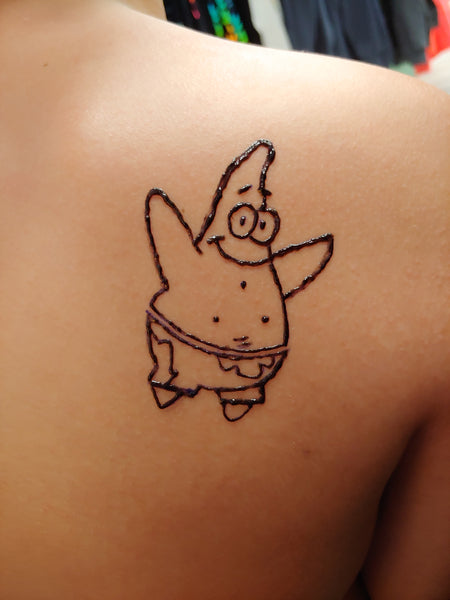 Henna Small 3x3 Tattoo