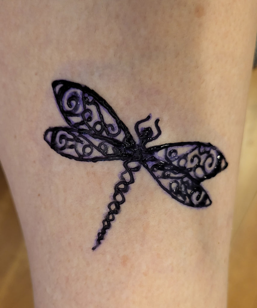 Henna Small 3x3 Tattoo