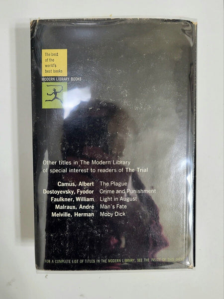 Kafka’s The Trial – 1956 Modern Library Hardcover w/ Dust Jacket – Existential Classic