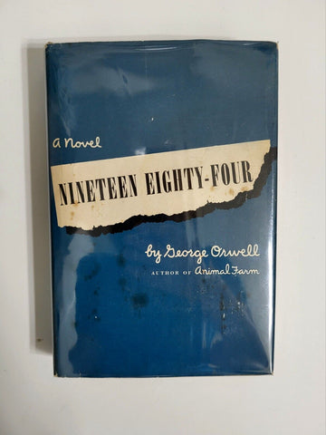 1949 NINETEEN EIGHTY-FOUR George Orwell Hardcover DJ BCE
