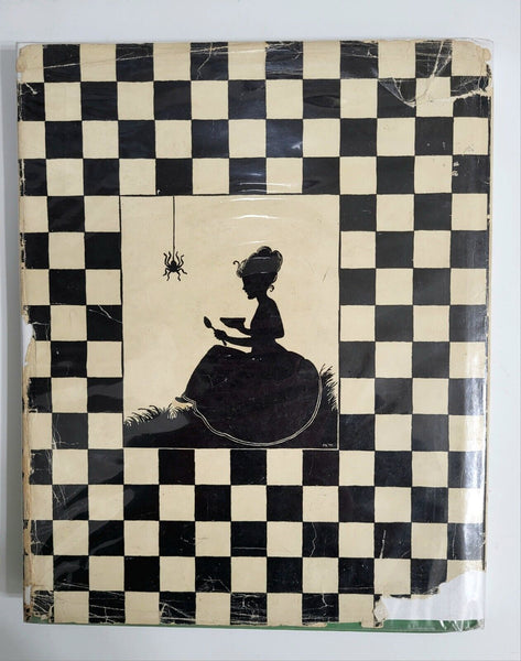 Mother Goose Rand McNally 1936 Vintage Illustrated Hardcover Book with Dust Jacket