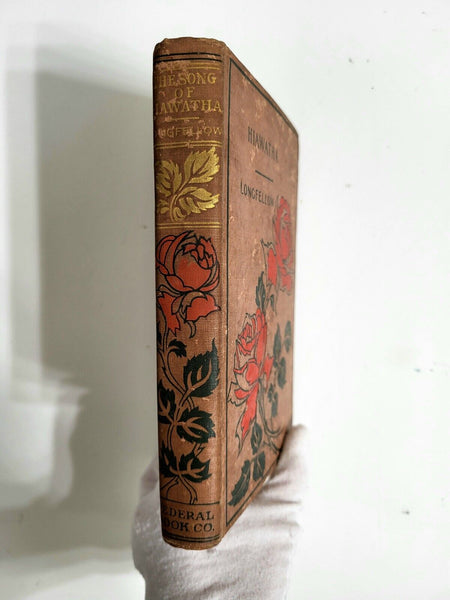 1898 HIAWATHA Longfellow Minnehaha Edition Hardcover