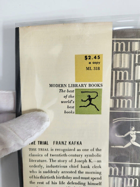 Kafka’s The Trial – 1956 Modern Library Hardcover w/ Dust Jacket – Existential Classic