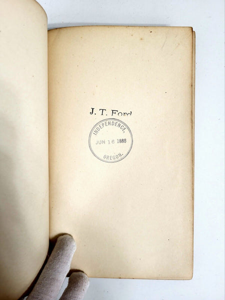 1883 THE MODERN SPHINX AND SOME OF HER RIDDLES 1st Edition MJ Savage Hardcover