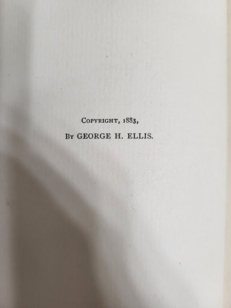 1883 THE MODERN SPHINX AND SOME OF HER RIDDLES 1st Edition MJ Savage Hardcover