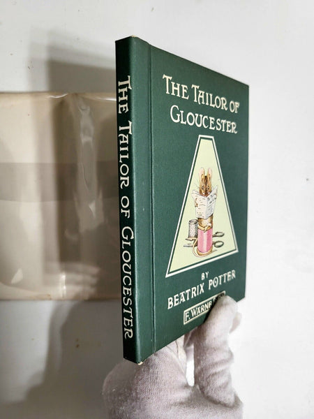 First American Edition Beatrix Potter's "The Tailor of Gloucester" – 1931 Renewed, F. Warne & Co., with Dust Jacket