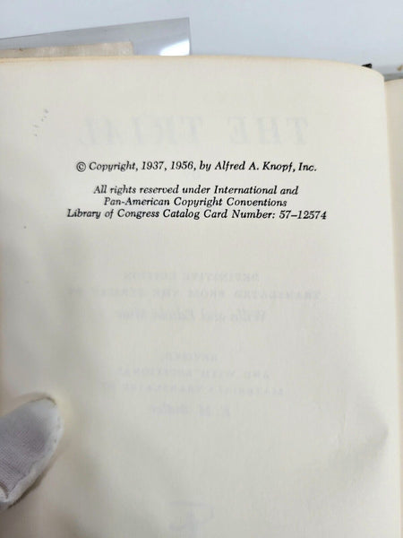 Kafka’s The Trial – 1956 Modern Library Hardcover w/ Dust Jacket – Existential Classic