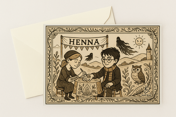 Hand-Painted Spells: A Wizard’s First Tattoo