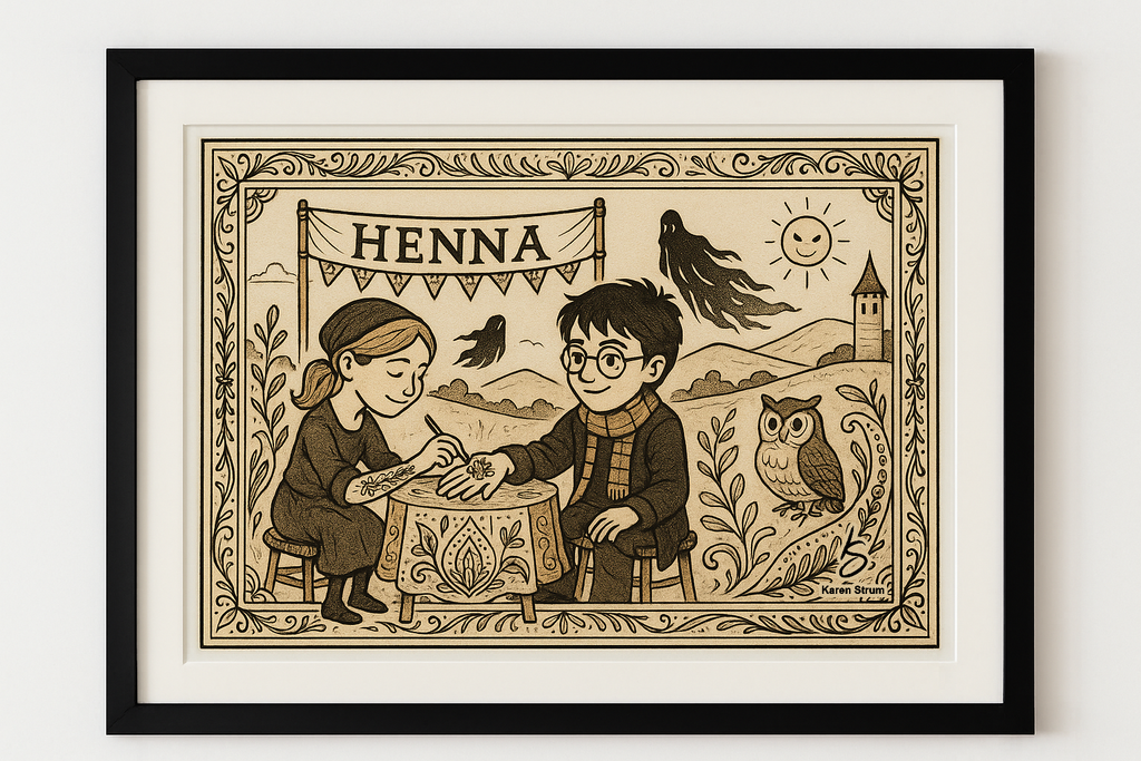 Hand-Painted Spells: A Wizard’s First Tattoo