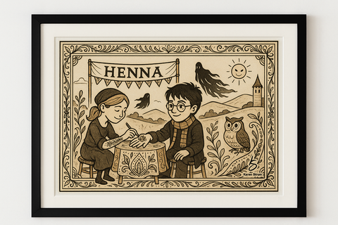 Hand-Painted Spells: A Wizard’s First Tattoo