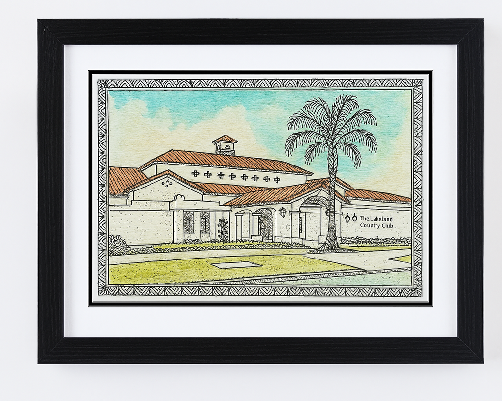 Custom Watercolor Wedding Venue Painting – A Keepsake for the Heart
