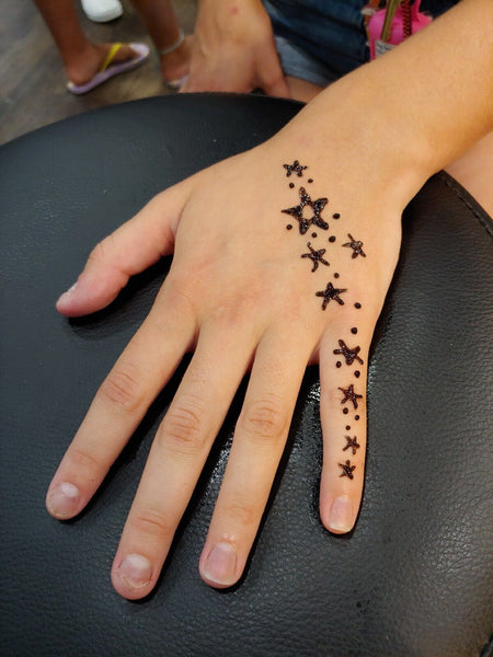 Henna Hand Tattoo