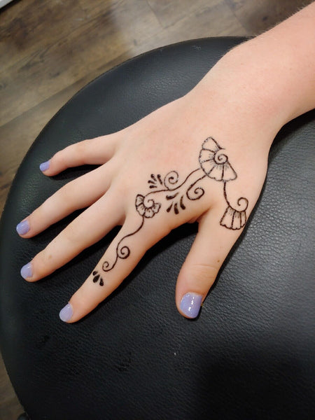 Henna Hand Tattoo