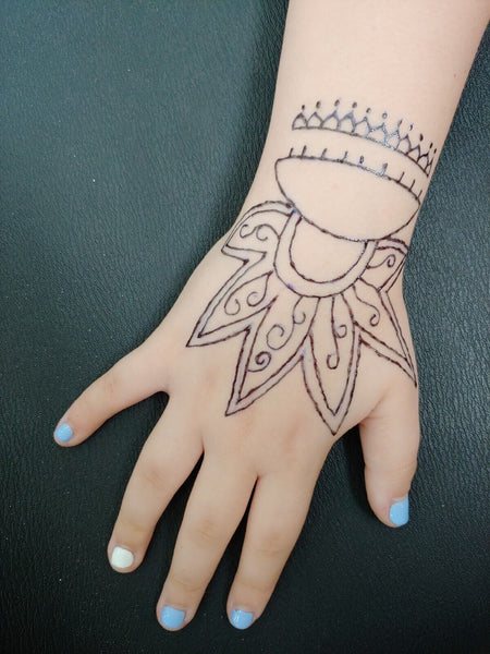 Henna Hand Tattoo