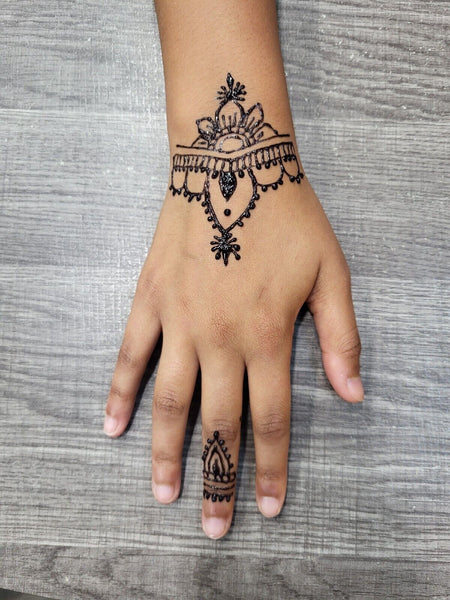 Henna Hand Tattoo