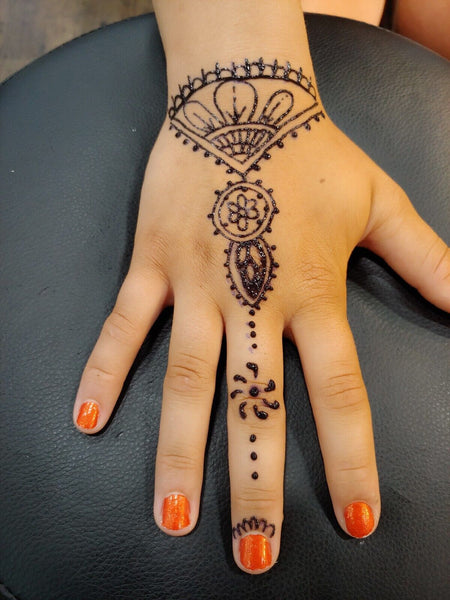 Henna Hand Tattoo
