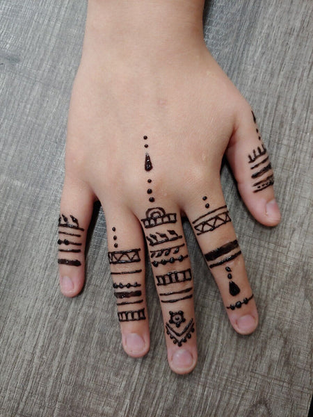 Henna Hand Tattoo