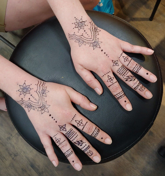 Henna Hand Tattoo