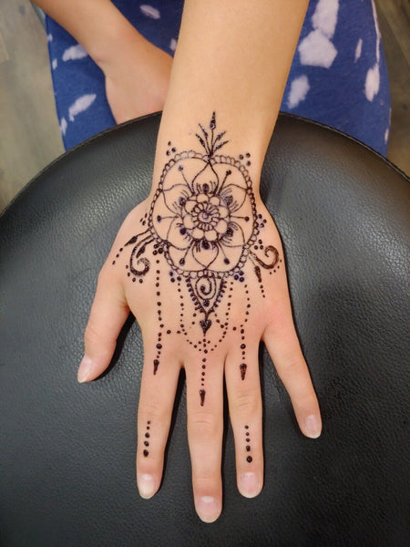 Henna Hand Tattoo