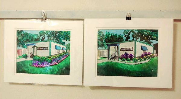 Small Watercolor Painting 11x14