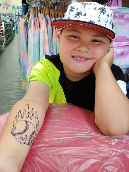 Henna Large 5x5 Tattoo