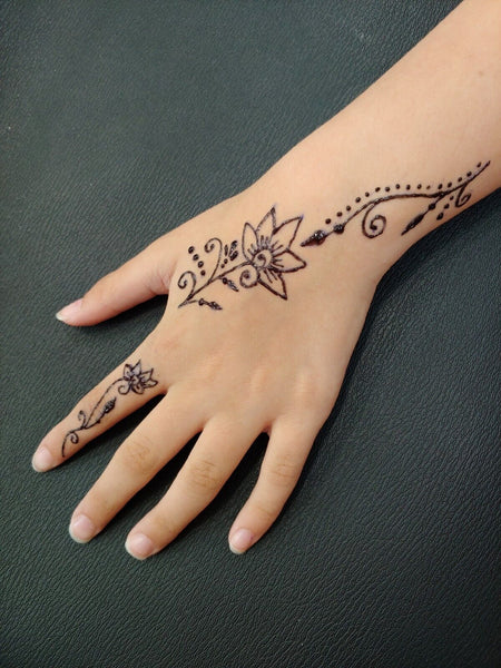 Henna Hand Tattoo