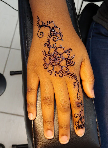Henna Hand Tattoo