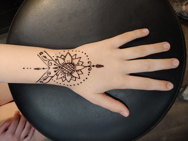 Henna Hand Tattoo