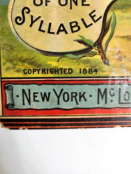 189 PILGRIM'S PROGRESS One Word Syllable Hardcover Illustrated