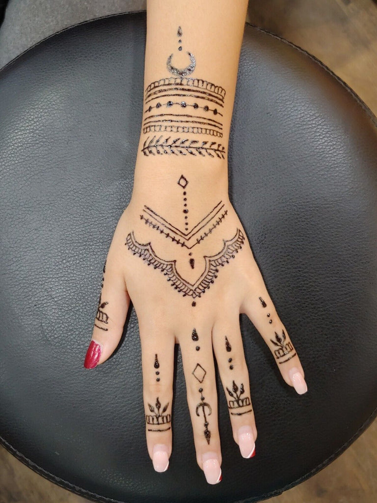 Henna Hand Tattoo