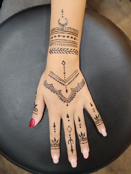 Henna Hand Tattoo