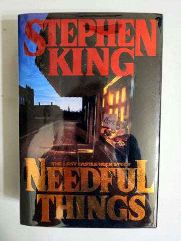 1991 NEEDFUL THINGS 1st Ed 2nd Imp Stephen King HCDJ