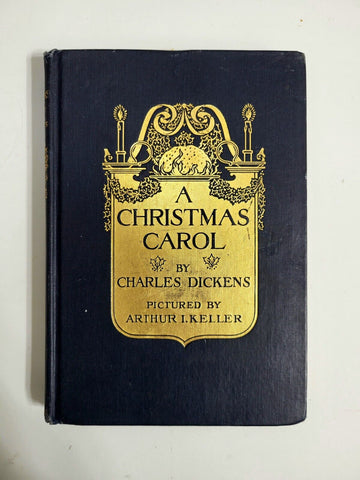 1914 A CHRISTMAS CAROL Charles Dickens Hardcover