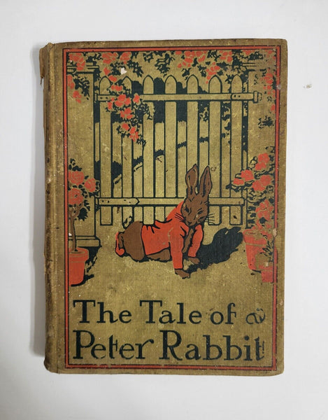 1907 TALE OF PETER RABBIT Beatrix Potter Hardcover