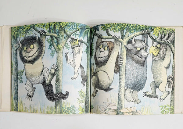 1963 WHERE THE WILD THINGS ARE Maurice Sendak Hardcover BCE