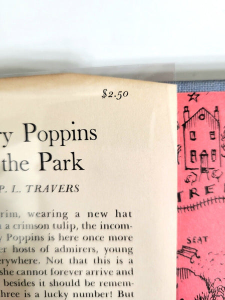 1952 MARY POPPINS IN THE PARK P.L. Travers Hadcover Dust Jacket