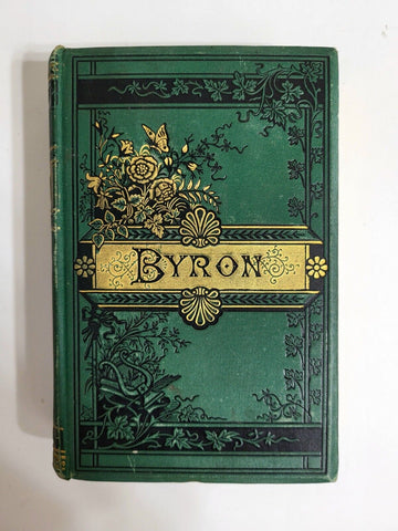 1880 POETICAL WORKS OF LORD BYRON Illustrated Hardcover