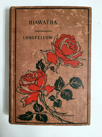 1898 HIAWATHA Longfellow Minnehaha Edition Hardcover