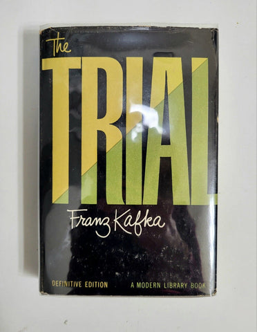 1956 THE TRIAL Franz Kafka Modern Library HCDJ #318