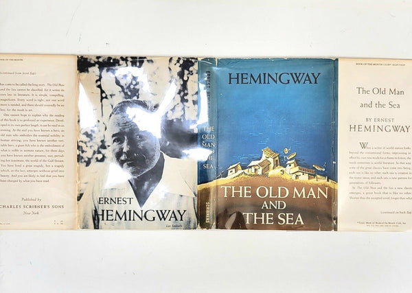 1952 THE OLD MAN AND THE SEA Ernest Hemingway BCE Hardcover DJ