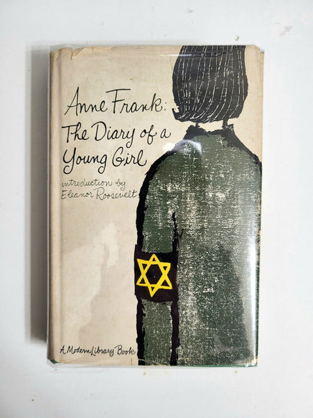 1952 ANNE FRANK: DIARY OF A YOUNG GIRL Modern Library Dust Jacket