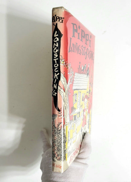 1950 PIPPI LONGSTOCKING Astrid Lindgren Hardcover DJ