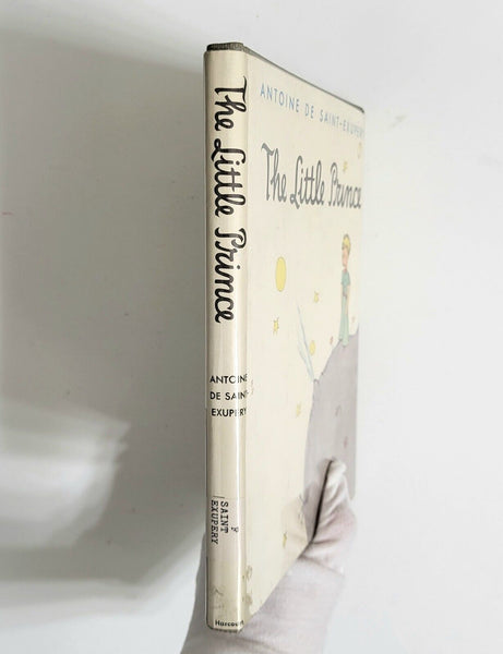 1943 THE LITTLE PRINCE Antoine De Saint-Exupery Hardcover DJ Orig $4.95 Ex-lib