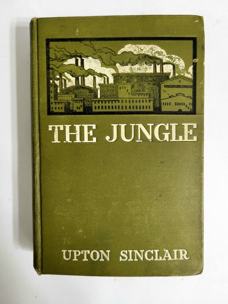 1906 THE JUNGLE Upton Sinclair Hardcover