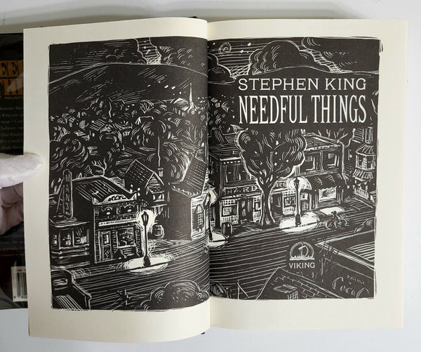 1991 NEEDFUL THINGS 1st Ed 2nd Imp Stephen King HCDJ