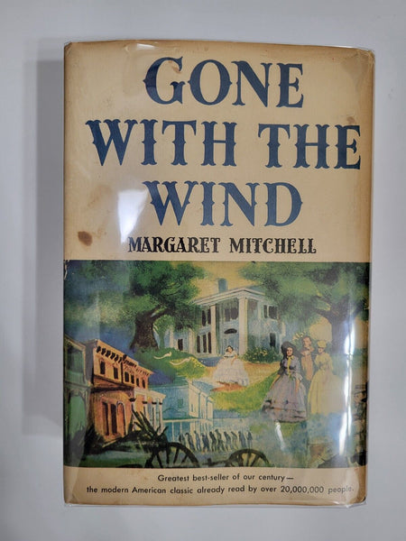 1936 GONE WITH THE WIND Margaret Mitchell Hardcover Dust Jacket BCE